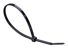 Стяжки нейлоновые Fortisflex КСС 3x80 (ч) (100шт.)  картинка